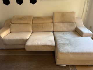 Sofá Chaise Longue Blanco