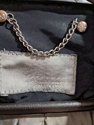 Chaqueta Zara Negra 3/4