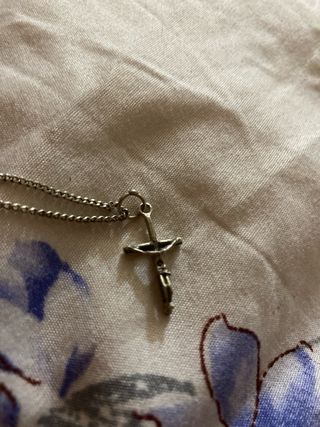 Collar Plata 925 Cruz Crucifijo