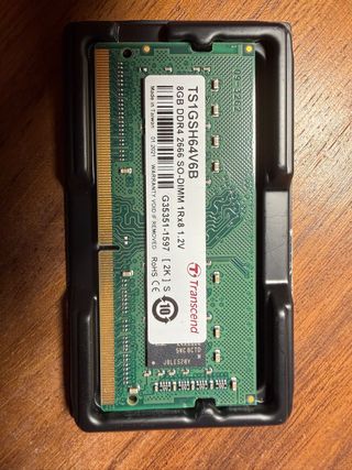 Memoria RAM Transcend 8GB DDR4 2666 SO-DIMM