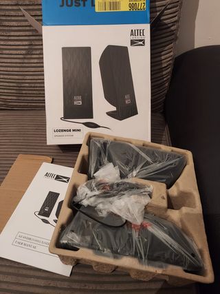 Altavoces Altec Lansing Mini USB Negros