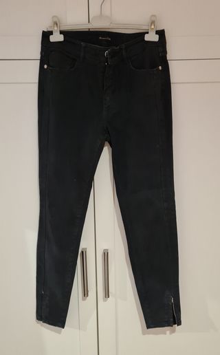 Pantalón Massimo Dutti Negro Talla 40
