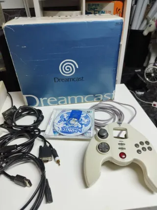 Consola Sega Dreamcast con Caja