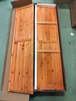 Armario exterior de madera Gardiun Emmy 87x46x160 cm