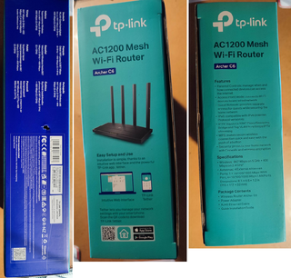 Router ARCHER C6 V4 AC1200 WIFI 5 TP-LINK