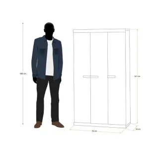 Armario exterior resina Gardiun Tavira