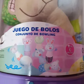 Juego de bolos para bebé