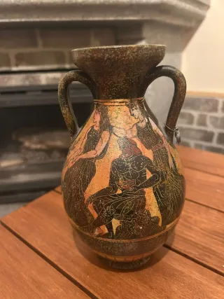 Jarrón Griego Clásico Reproducción Artesanal