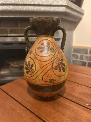 Jarrón Griego Clásico Reproducción Artesanal