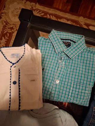 Conjunto Ropa Bebé: Peto y Body