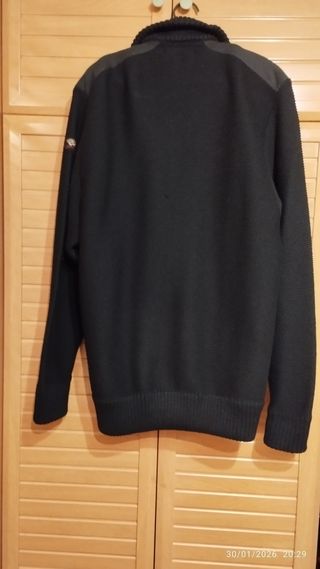 Chaqueta de punto azul marino sin usar