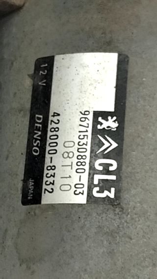 MOTOR ARRANQUE PEUGEOT 208