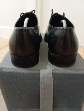 Zapatos de vestir Zara hombre negros 43