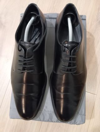 Zapatos de vestir Zara hombre negros 43