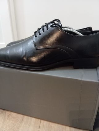 Zapatos de vestir Zara hombre negros 43