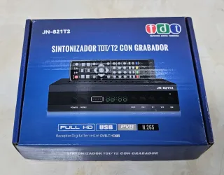 Decodificador TDT HD JN-821T2 con Grabador