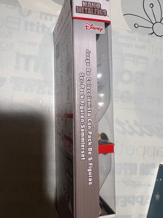 Pack 5 Figuras Disney Nano Metalfigs