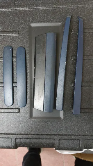 Tapa OBD Golf 4 Aluminio Azul