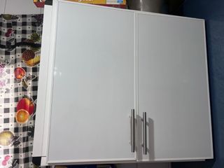 Muebles de cocina aluminio y cristal