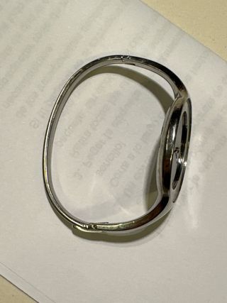 Reloj Calvin Klein Pulsera Rígida Negro/Plata