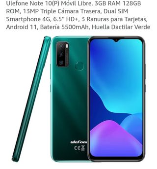 Ulefone Note 10(P) 128GB Verde
