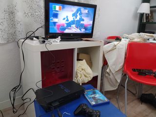 Eye Toy Plata para PS2 + Juego spy toy