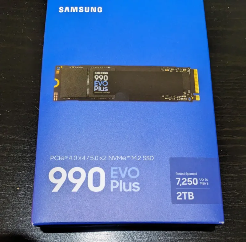 SSD Samsung 990 EVO Plus 2TB NVMe PCIe 4.0