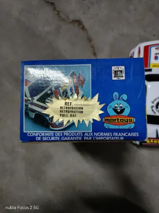 Coche BMW Rally Martoys Años 80