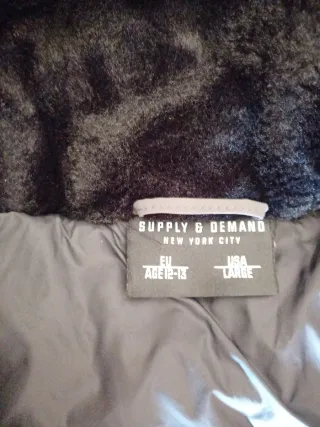 Giubbotto Supply & Demand Grigio 12/13 anni