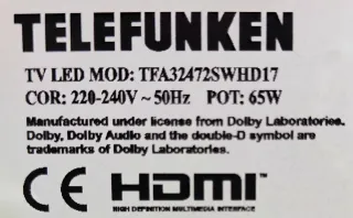 TV TELEFUNKEN 32''