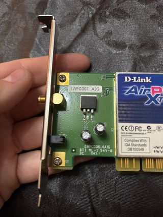 Tarjeta Red D-Link AirPlus XtremeG DWL-G520