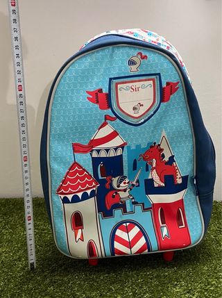 Mochila con ruedas Príncipe y Dragón