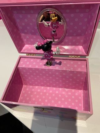 Caja Musical Minnie Disney Rosa