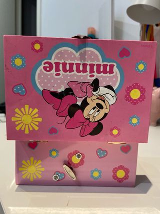 Caja Musical Minnie Disney Rosa