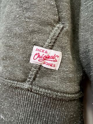 Felpa Jack & Jones uomo verde taglia S