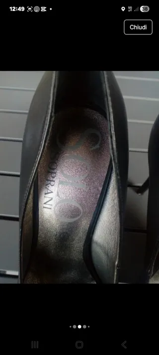 Décolleté Solo Soprani nere con S