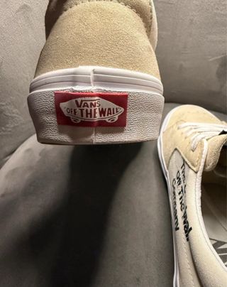 Vans Off The Wall Beige/Blanco
