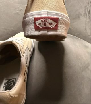 Vans Off The Wall Beige/Blanco