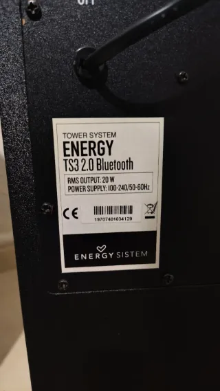 ENERGY TS3 2.0 Bluetooth Torre