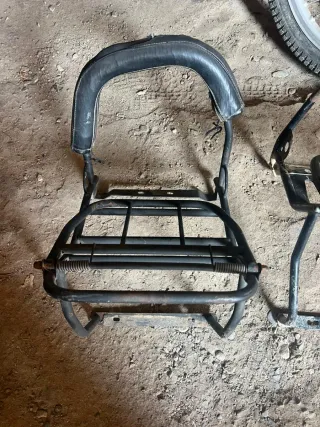 Portaequipajes Vespa Negro