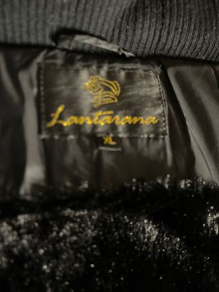 Abrigo LANTARANA negro talla 42