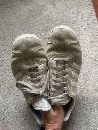 Adidas Gazelle Beige/Blanco