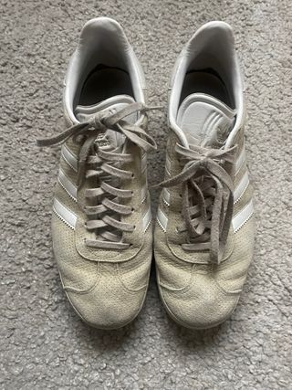 Adidas Gazelle Beige/Blanco