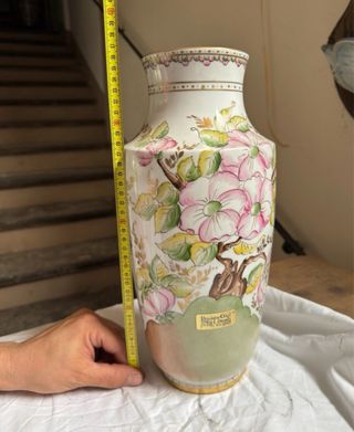 Vaso Antico Limoges France dipinto a mano antico