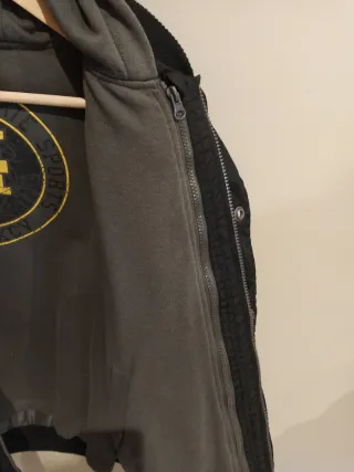 Chaqueta bomber niño con capucha