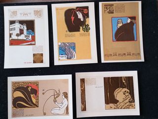 Ver Sacrum - 12 Postales Wiener Secession