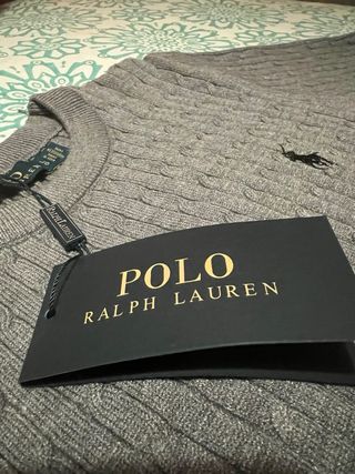 Jersey Polo Ralph Lauren Gris de mujer talla L