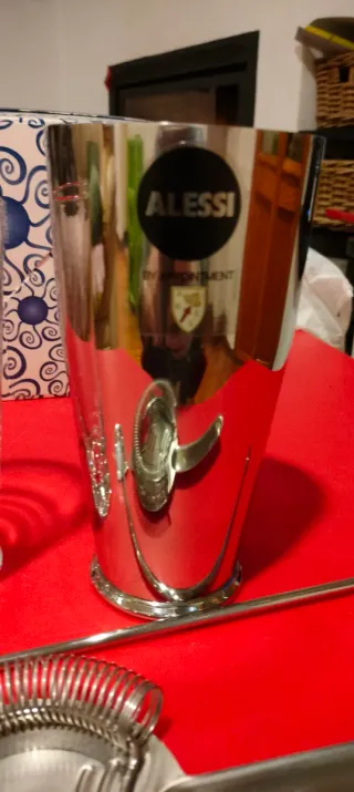 Set cocktail Alessi bicchiere e shaker