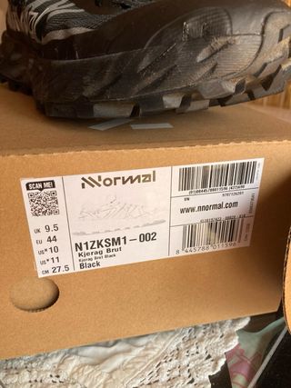 NNORMAL Kjerag Brut Black Zapatillas Trail Running