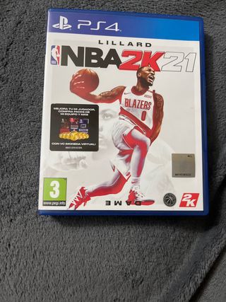 NBA 2K21 PS4 (PlayStation 4) Lillard